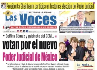 Presidenta Sheinbaum participa en histórica elección del Poder Judicial