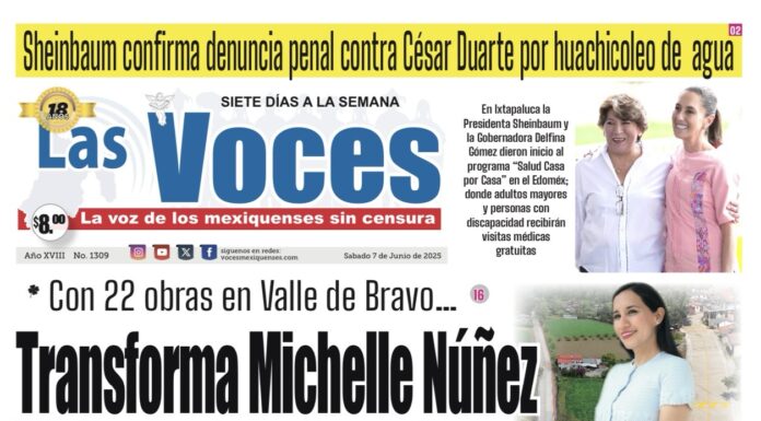 Sheinbaum confirma denuncia penal contra César Duarte por huachicoleo de agua