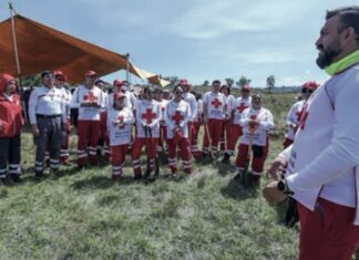 Personal de la Cruz Roja participa en la Jornada de Restauración Hidrológica- ambiental de cuencas de Temoaya
