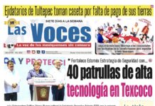 Ejidatarios de Tultepec toman caseta por falta de pago de sus tierras