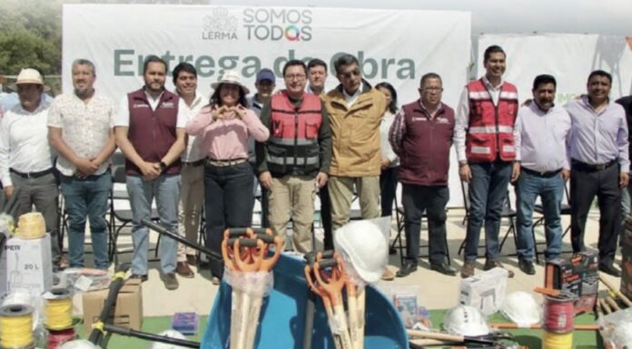 Miguel Ángel Ramírez Ponce pone en operación un nuevo espacio deportivo en Lerma