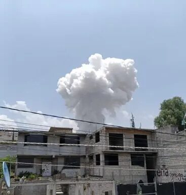 Explosión en cadena sacude Tultepec: un fallecido y nueve heridos; 14 talleres de pirotecnia afectados