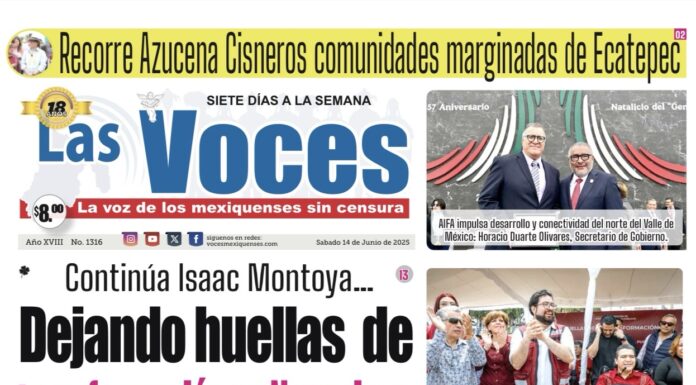 Recorre Azucena Cisneros comunidades marginadas de Ecatepec