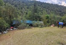 Localizan narcolaboratorio en Otzolotepec; fuerzas federales y estatales aseguran la zona