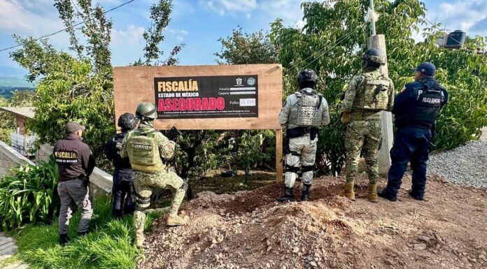 Asegura Fiscalía Edoméx 29 inmuebles en 14 municipios durante Operación “Restitución”