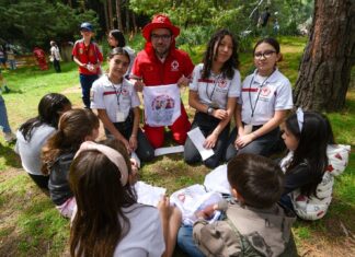 Niñas y niños de seis municipios mexiquenses se preparan para salvar vidas en el Curso de Verano 2025 de Cruz Roja