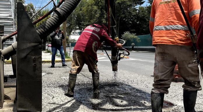 Toluca refuerza la recuperación vial con trabajo coordinado: más de 16 mil baches reparados en lo que va del año