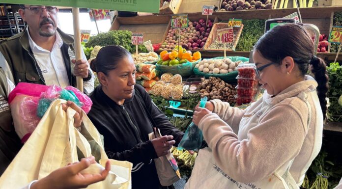 GEM intercambia más de 3 mil bolsas de tela en Ecatepec para combatir el uso de plásticos desechables