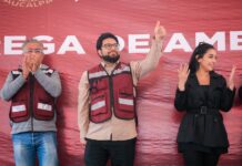 Isaac Montoya entrega rehabilitación de 10 calles en la Cuenca de San Mateo y anuncia primera Utopía fuera de CDMX