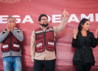 Isaac Montoya entrega rehabilitación de 10 calles en la Cuenca de San Mateo y anuncia primera Utopía fuera de CDMX