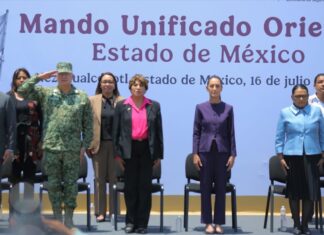 Histórica reducción del crimen en Ecatepec: Sheinbaum y Delfina presentan Mando Unificado Oriente