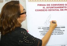 Firma Ecatepec convenio con Coespo para diseñar mejores políticas públicas; buscan atender embarazo adolescente y desigualdad social