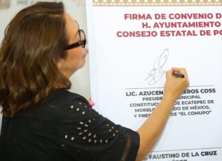 Firma Ecatepec convenio con Coespo para diseñar mejores políticas públicas; buscan atender embarazo adolescente y desigualdad social