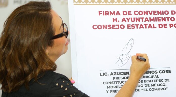 Firma Ecatepec convenio con Coespo para diseñar mejores políticas públicas; buscan atender embarazo adolescente y desigualdad social