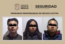 Detienen a tres personas por presuntos delitos contra la salud en Capulhuac