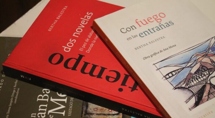 Bertha Balestra, voz mexiquense del tiempo y la memoria, forma parte del Fondo Editorial del Estado de México
