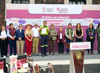 Pone en marcha Delfina Gómez el “Transporte Colibrí” para apoyar a pacientes vulnerables del Edoméx
