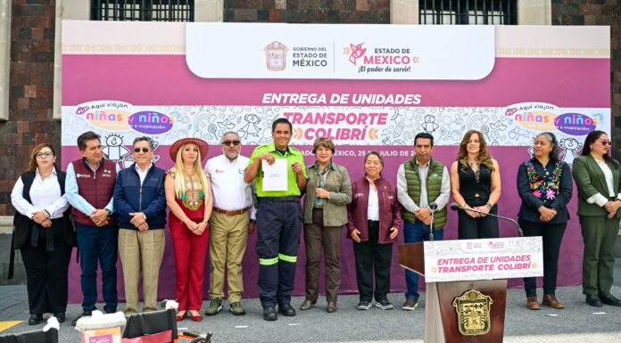 Pone en marcha Delfina Gómez el “Transporte Colibrí” para apoyar a pacientes vulnerables del Edoméx