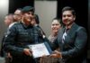 Reconoce Adolfo Cerqueda a policías de Nezahualcóyotl por desempeño ejemplar; llama a redoblar esfuerzos por la paz y seguridad