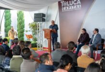Reconoce Ricardo Moreno 45 años de compromiso del Organismo de Agua y Saneamiento de Toluca