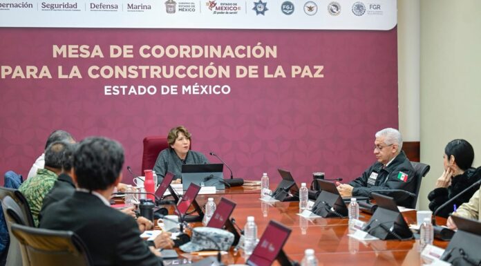 Refuerza Gobierno del Edomex Coordinación para la Paz ante bloqueos registrados en el estado