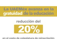 UAEMéx aplicará 20% de descuento en reinscripción para el semestre otoño 2025