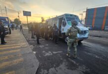 Refuerzan operativos de Transporte Seguro en los 27 sectores de Ecatepec para prevenir delitos