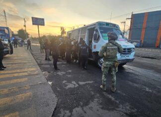 Refuerzan operativos de Transporte Seguro en los 27 sectores de Ecatepec para prevenir delitos