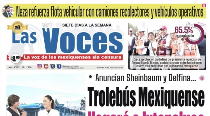 Neza refuerza flota vehicular con camiones recolectores y vehículos operativos