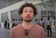 Entre gritos, selfies y polémica: así fue el encontronazo de Luisito Comunica en la marcha contra la gentrificación en la CDMX