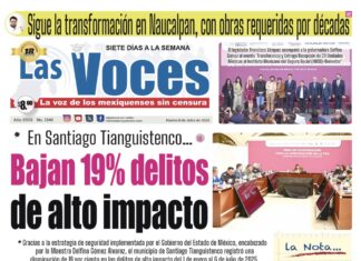 En Santiago Tianguistenco Bajan 19% delitos de alto impacto
