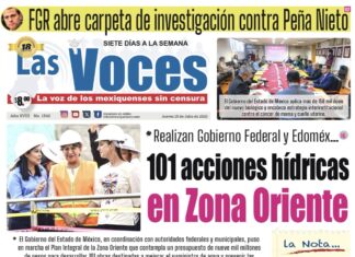 Realizan Gobierno Federal y Edoméx 101 acciones hídricas en Zona Oriente