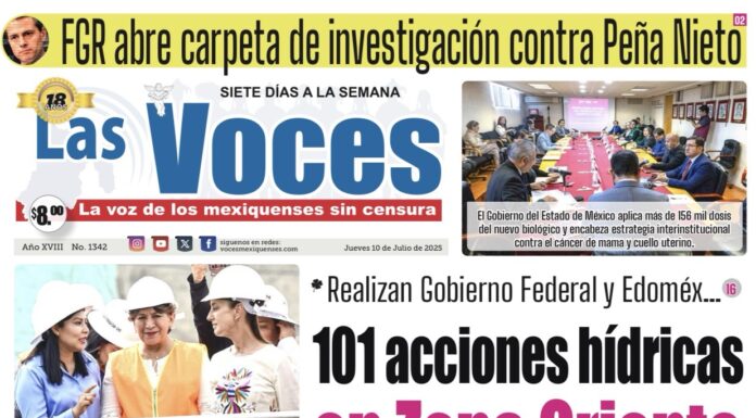 Realizan Gobierno Federal y Edoméx 101 acciones hídricas en Zona Oriente