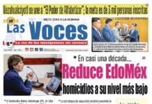 En casi una década Reduce EdoMéx homicidios a su nivel más bajo