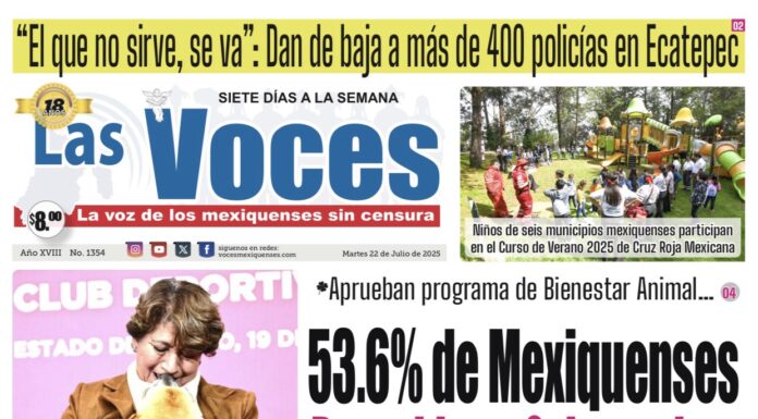 Aprueban programa de Bienestar Animal…53.6% de Mexiquenses Respaldan a Gobernadora
