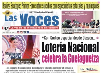 Con Sorteo especial desde Oaxaca Lotería Nacional celebra la Guelaguetza