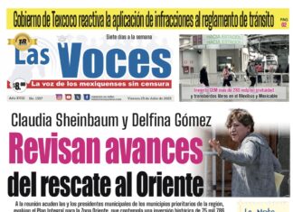 Claudia Sheinbaum y Delfina Gómez Revisan avances del rescate al Oriente