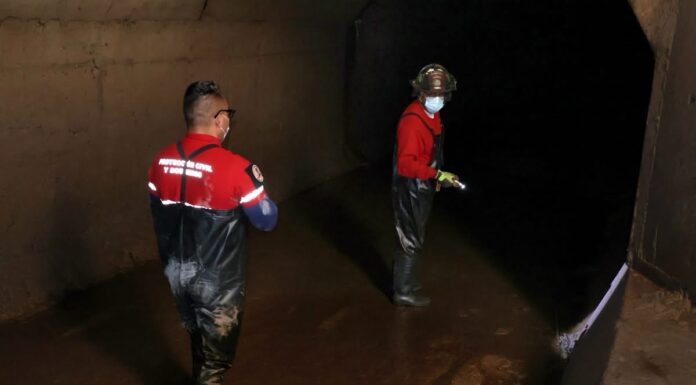 Supervisa Toluca condiciones de la bóveda del río Verdiguel tras lluvias intensas