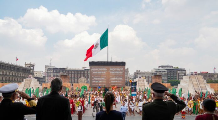 Celebran en el Zócalo el legado de México-Tenochtitlán, símbolo de grandeza e identidad mexiquense