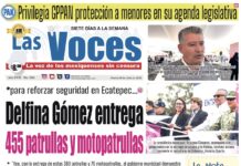 Para reforzar seguridad en Ecatepec Delfina Gómez entrega 455 patrullas y motopatrullas