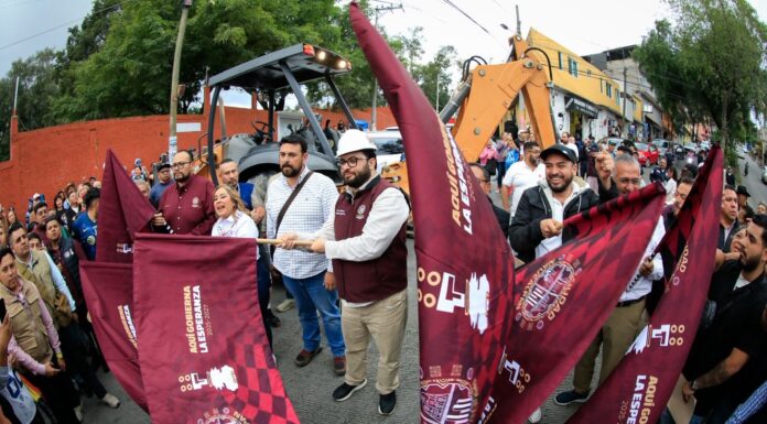 Avanza obra pública en Naucalpan: Isaac Montoya inicia rehabilitación integral en la calle Molinos de Viento