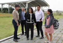 Rectora de la UAEMéx atiende demandas de estudiantes en la Unidad Académica Profesional Huehuetoca