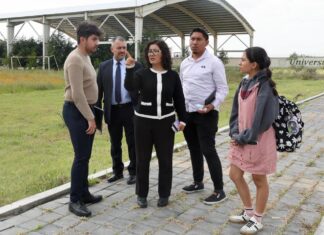 Rectora de la UAEMéx atiende demandas de estudiantes en la Unidad Académica Profesional Huehuetoca