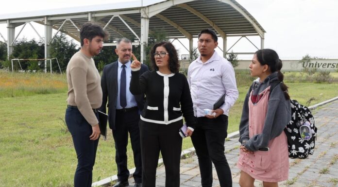 Rectora de la UAEMéx atiende demandas de estudiantes en la Unidad Académica Profesional Huehuetoca
