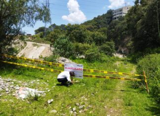 Clausura PROPAEM tiradero a cielo abierto en Naucalpan por presunta contaminación ambiental