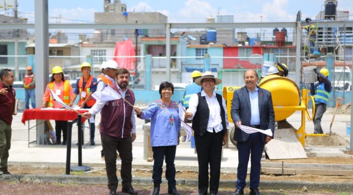 Arrancan obras comunitarias en dos parques de Ecatepec para fortalecer seguridad y convivencia