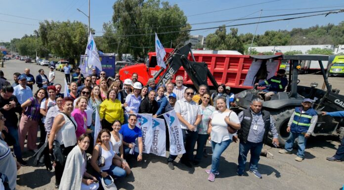 Rehabilita Gobierno de Atizapán Boulevard Calacoaya para beneficio de miles de familias
