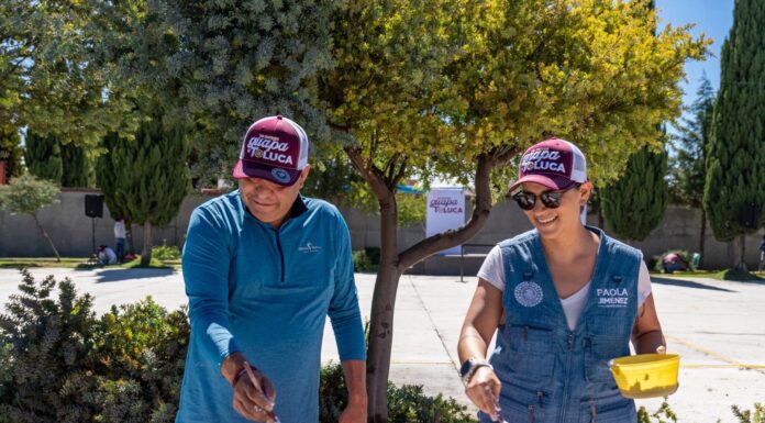 Ricardo Moreno y las “Jefas” rescatan espacios públicos para transformar el rostro de Toluca
