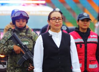Encabeza Azucena Cisneros operativo con fuerzas federales en Ciudad Cuauhtémoc