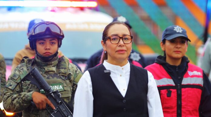 Encabeza Azucena Cisneros operativo con fuerzas federales en Ciudad Cuauhtémoc